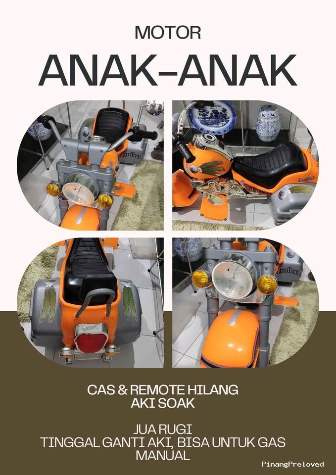 Motor Mainan Anak-anak